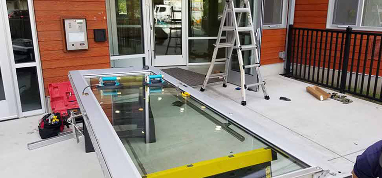 storefront door glass replacement Mecca